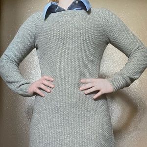 Artisan Long Sleeve Sweater Shirt Dress